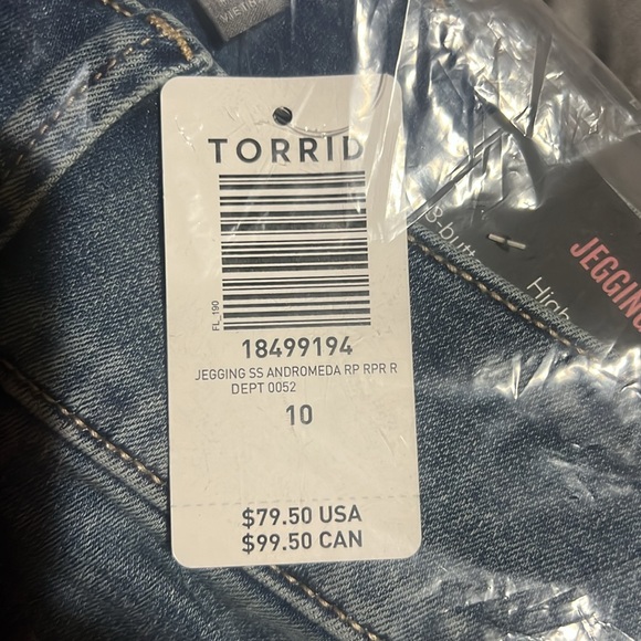 TORRID High rise jeggings - Picture 2 of 3